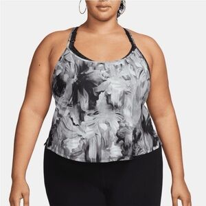 Nike Dri-FIT One Women's Cropped Printed Training Tank Top